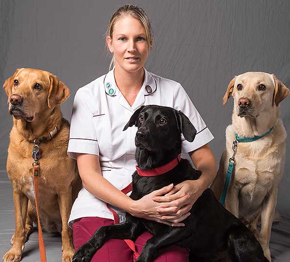 Rachel Lorey, RVN at Dovecote Veterinary Hospital